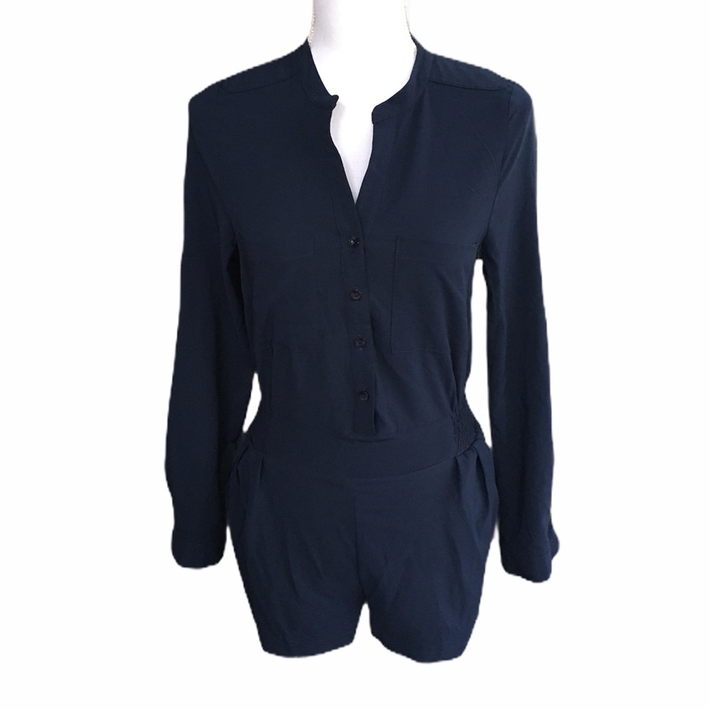 #023 - NWOT HOT & DELICIOUS BLUE ROMPER